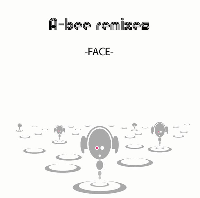 リミックスアルバム「A-bee remixes -FACE-」ジャケット。