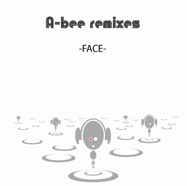 リミックスアルバム「A-bee remixes -FACE-」ジャケット。