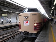 秋葉原と富士急ハイランドを結んだ2日限定の特別急行「ランティスEXPRESS」。