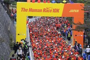 「NIKE+ THE HUMAN RACE 10K」会場の様子。