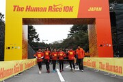 「NIKE+ THE HUMAN RACE 10K」会場の様子。