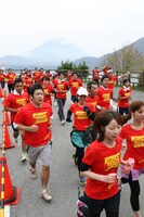 「NIKE+ THE HUMAN RACE 10K」会場の様子。