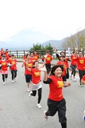 「NIKE+ THE HUMAN RACE 10K」会場の様子。