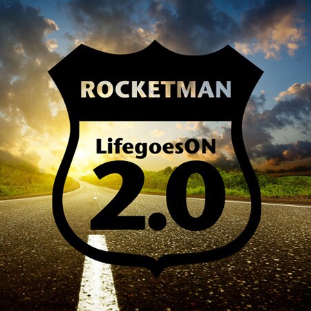 11月4日より配信中のROCKETMANの新曲「LifegoesON 2.0」（写真）は、iTunes Storeダンスチャートで3位を記録。自身がプロデュースするCOSMETICS「tomorrow～winter」も同チャートで5位にランクインした。