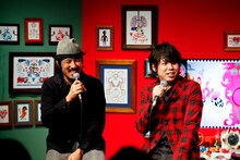 「ジャケット写真で買ってしまったというCDは」という質問に、スキマスイッチの大橋卓弥はTHE BEATLES「ホワイト・アルバム」、常田真太郎はLITTLE FEAT「WAITING FOR COLUMBUS」と回答。