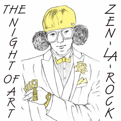 ジャケットにはたくさんのiPod nanoを手に持ったZEN-LA-ROCKのダンディなイラストが。