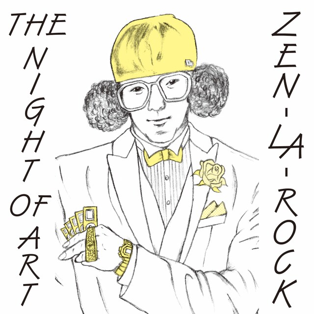 ジャケットにはたくさんのiPod nanoを手に持ったZEN-LA-ROCKのダンディなイラストが。