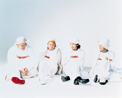 写真は左からBOTS（Dragon Ash）、ILMARI（RIP SLYME）、SHIGEO（SBK）、Kj（Dragon Ash）。