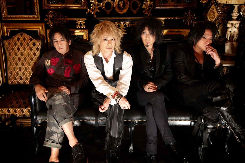 D'ERLANGER（写真）はインディーズ創世記に、X、COLOR、LADIES ROOM、Zi:Killらとともに目黒鹿鳴館で数々の名演を繰り広げた。