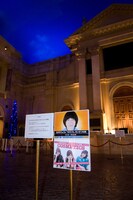 オープン前のヴィーナスフォート教会広場。