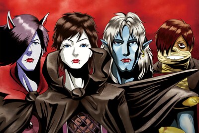 Red Dracul Scar Tissueとは、ある国の地底にある“裸母湖(ラボコ)”の奥底の“怖乱風流城”で、吸血音楽生活を送っているバンド。