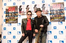 加奈崎芳太郎（写真左）と泉谷しげる（右）。なお、11月28日には2人も出演するライブイベント「エレック 唄の市 2009」が九段会館大ホールで開催される。