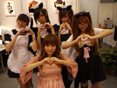 シンガポールにも“メイド萌え”の概念はあるようだ。