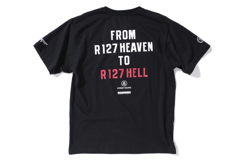 Tシャツの背面には「FROM R 127 HEAVEN TO R 127 HELL」の文字とともに、最新シングル収録曲「さよなら世界」のビデオクリップに登場する「悪」マークのプリントが。