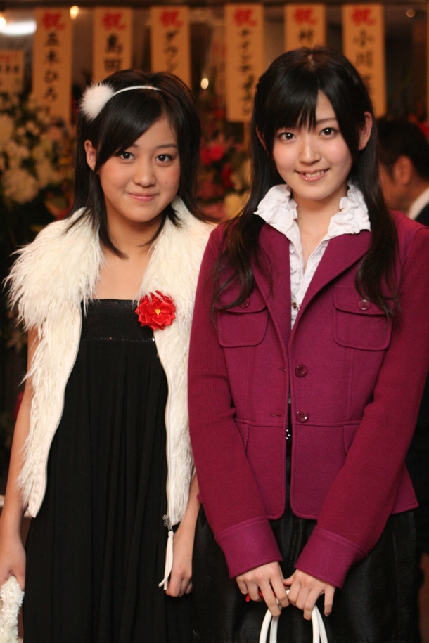 鈴木愛理（℃-ute）＆萩原舞（℃-ute）