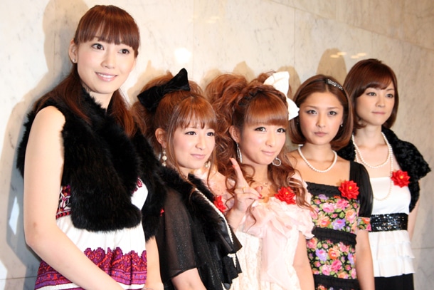 飯田圭織、矢口真里、辻希美、石川梨華、吉澤ひとみ