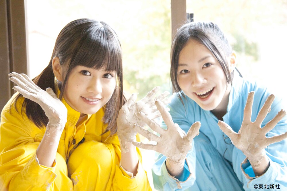 ネ申テレビ」でAKB48前田＆SKE48珠理奈が陶芸に挑戦 - 音楽ナタリー