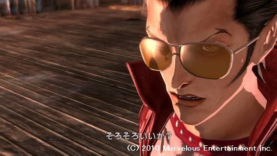 「NO MORE HEROES 英雄たちの楽園」ゲーム画面