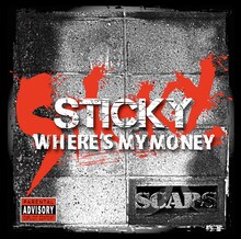 STICKY「WHERE'S MY MONEY」ジャケット