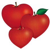 写真はアルバム「アイのうた 3」ジャケット。おなじみハート型のリンゴも今回は3つ。