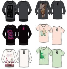 Chara×TOWER RECORDS×UNIQLOコラボレーションUTラインナップ。なお、タワレコとユニクロのコラボは今回が初。