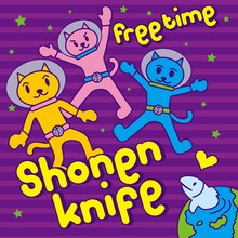 少年ナイフは1月にリリースされた最新アルバム「Free Time」（写真）を引っさげ、5月6日よりイギリス、スペイン、オランダ、ドイツを回るヨーロッパツアーを敢行する。