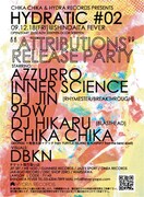 「HYDRATIC #2」のフライヤー。