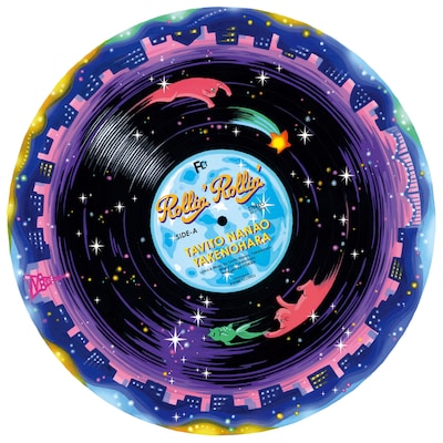 ジャケットデザインはCDと同様に菱沼彩子によるもの。