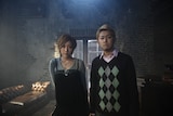 左がAiで右がBAKI。2人がコラボに至ったきっかけは、BAKIが今年1月に横浜でRSPと同じライブイベントに出演した際に、一目惚れならぬ一聴惚れしたからとのこと。