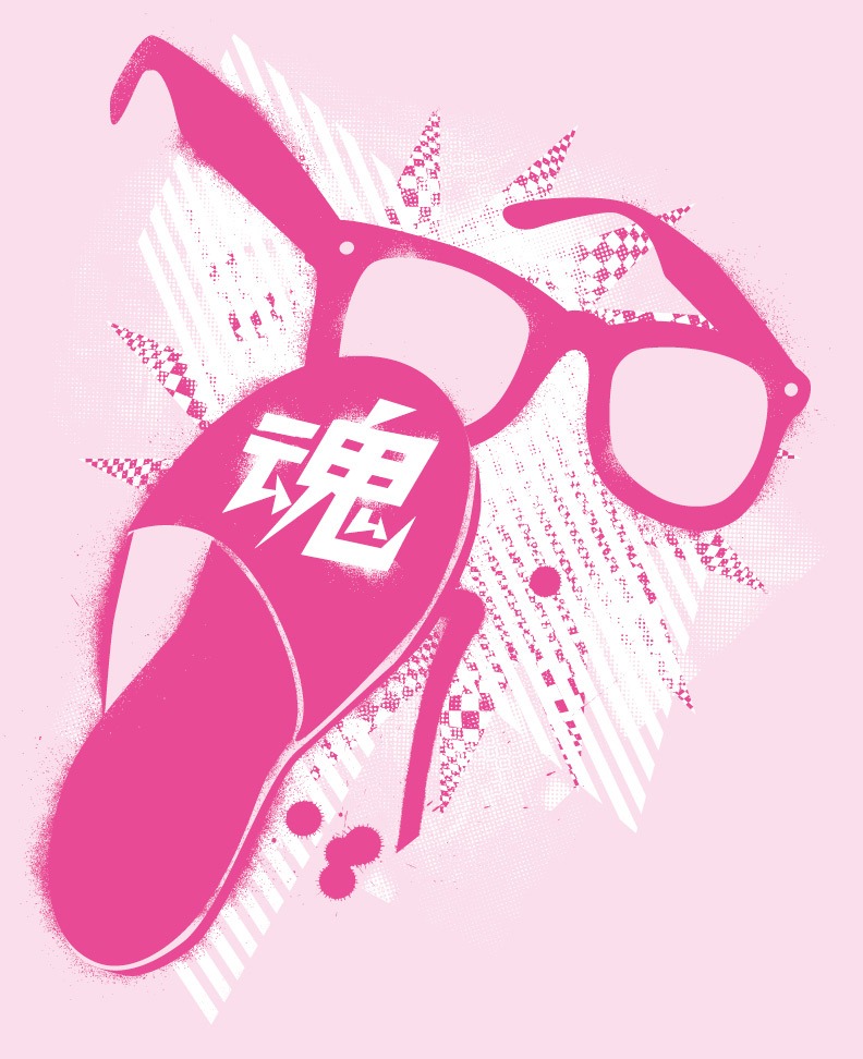 ピンク×ピンク