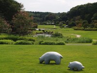 会場となる笠間芸術の森公園の様子。