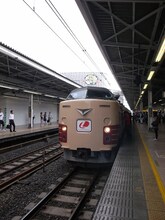 秋葉原と富士急ハイランドを結んだ臨時直通列車「ランティスEXPRESS」。