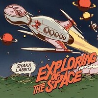 1stアルバム「EXPLORING OF THE SPACE」のジャケット。