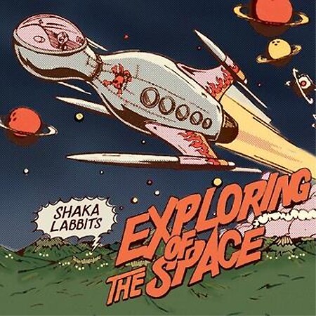 1stアルバム「EXPLORING OF THE SPACE」のジャケット。