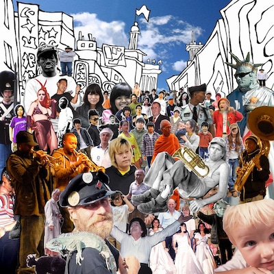 アルバム「ファンファーレと熱狂」（写真）には、「CITY LIGHTS」を含む全13曲を収録。