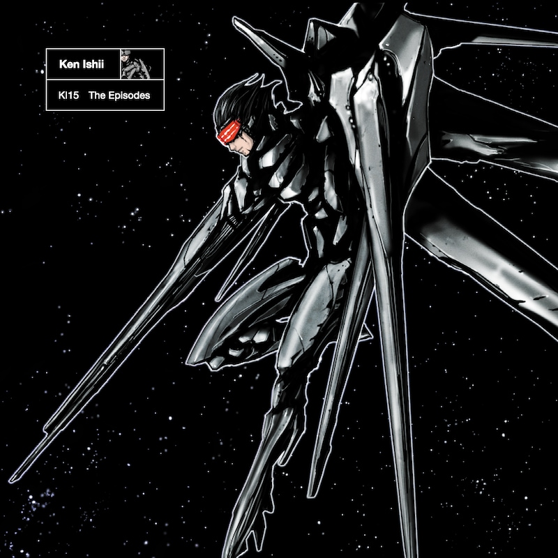 KEN ISHIIによる自薦ベストアルバム「KI15 - The Episodes」のジャケット。同作と「KI15 - The Box」のジャケット、パッケージのデザインを手がけたのはヤマシタデザイン