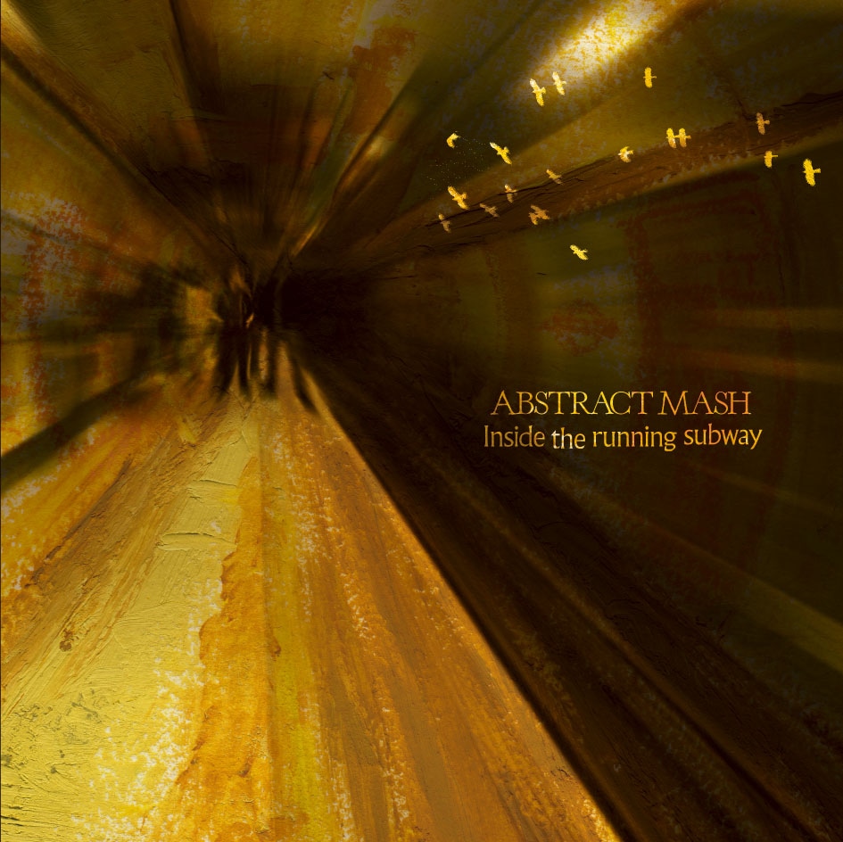 「Inside the running subway」ジャケット写真。