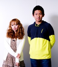 左がMizca。右がpal@popこと高野健一。