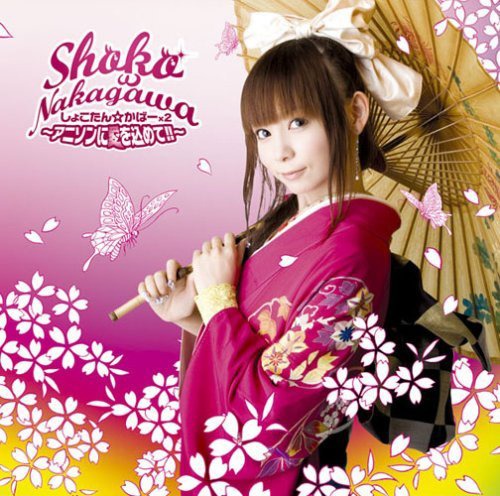 アニソンカバー第2弾「しょこたん☆かばー×2 ～アニソンに愛を込めて!!～」CD+DVD盤ジャケット