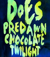 ニューシングル「夜明け前 / チョコレート」ジャケット