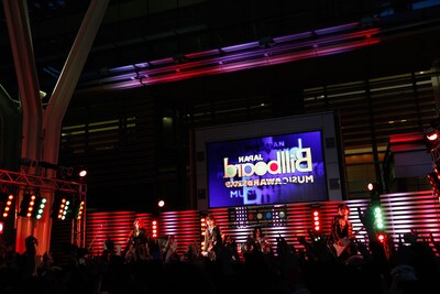 Billboard JAPAN 特別賞を受賞したVAMPSはBillboard Live TOKYOでライブパフォーマンスを披露した。