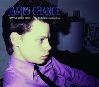 写真は3月17日にリリースされるベストアルバム「TWIST YOUR SOUL - James Chance Definitive Collection」のジャケット。