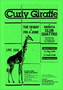 Curly Giraffe、新作アルバムの世界を6都市で展開