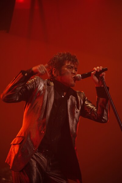 武道館公演では歴代のヒットナンバー15曲を、約30分にわたるノンストップメドレーで披露。ライブDVDにはこの模様も収録される予定だ（写真は2月6日の日本武道館公演より）。