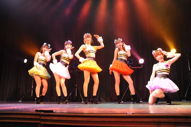 メジャーデビューを経て、勢いあふれるパフォーマンスでファンを魅了した中野腐女子シスターズ。