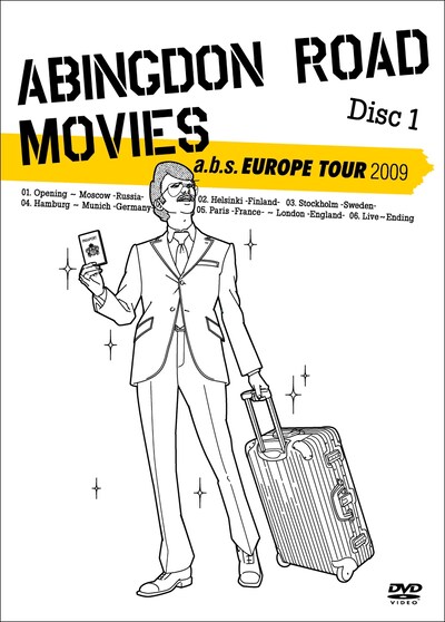 「ABINGDON ROAD MOVIES」初回仕様限定盤ジャケット写真。