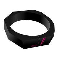 リストバンドを閉じた状態。