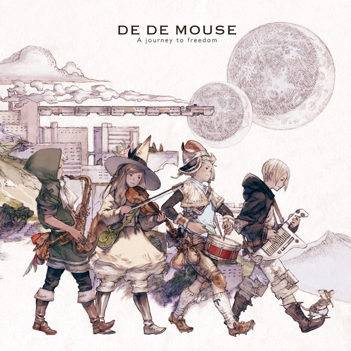 吉田明彦がイラストを描いた「A journey to freedom」は紙ジャケット仕様。アルバムタイトルはSQUAREPUSHERの楽曲「A Journey To Reedham」をもじったものと思われる。