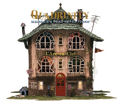 「QUADRINITY ～MEMBER'S BEST SELECTIONS～」ジャケット写真。