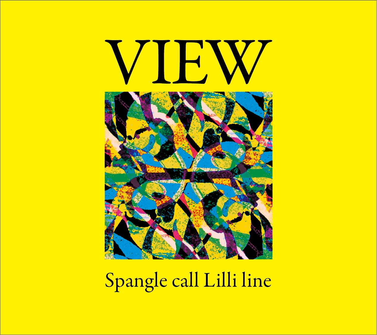 益子樹（ROVO）共同プロデュースアルバム「VIEW」のジャケット。